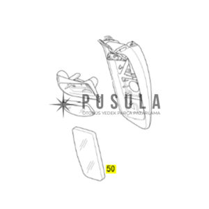 TRAVEGO 2016 - TOURİSMO 2018 - SETRA 500 AYNA CAMI - BÜYÜK